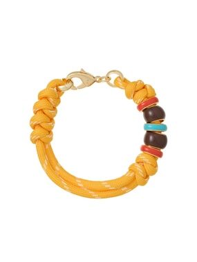 Roxanne Assoulin The Super Size Happy Cord Bracelet Yellow